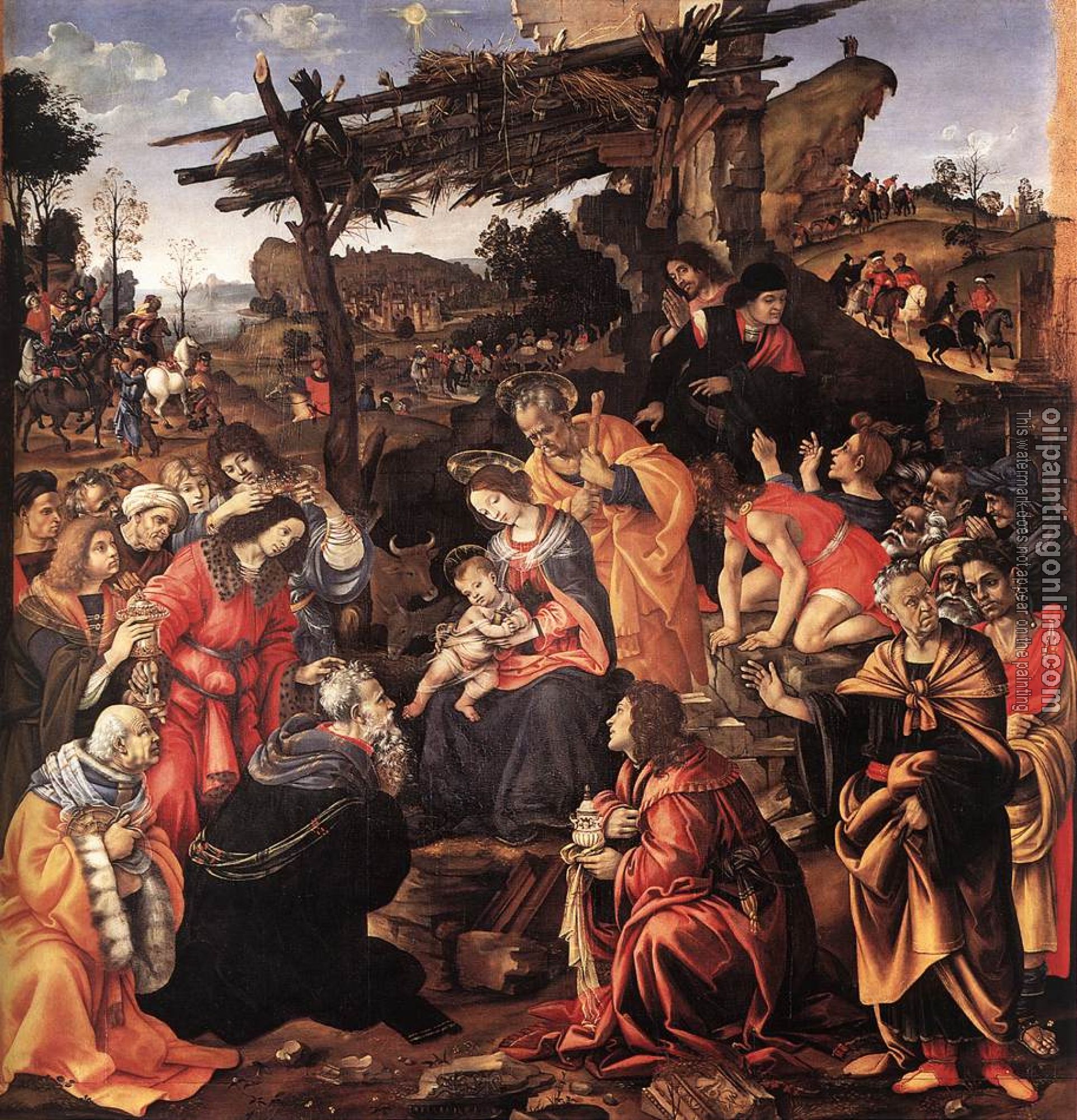 Lippi, Filippino - Adoration of the Magi